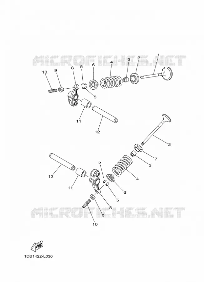 SOUPAPE Yamaha SCOOTER 125 2015 TRICITY ABS  MW125ATRICITY