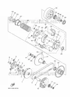 EMBRAYAGE DE DEMARREUR pour Yamaha TRYPTIK ABS 2015