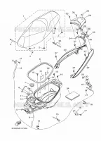 SELLE pour Yamaha TRYPTIK ABS 2015