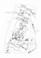 COMPTEUR  pour Yamaha YBR 2011