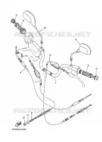 GUIDON ET CABLES 2 pour Yamaha YBR 2011