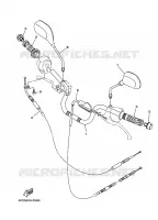 GUIDON ET CABLES pour Yamaha YBR 2011