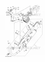ECHAPPEMENT pour Yamaha YBR 2014