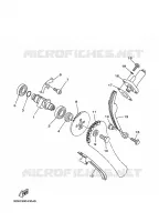 ARBRE A CAMES / CHAINE DE DISTRIBUTION pour Yamaha YBR 2010