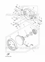 PHARE  pour Yamaha YBR 2010