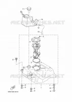 RESERVOIR A ESSENCE pour Yamaha XMAX 2016