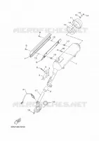 ECHAPPEMENT pour Yamaha EVOLIS 2015