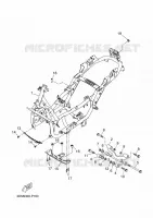 CADRE pour Yamaha XMAX 2016