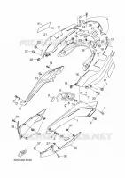 COUVERCLE LATERAL pour Yamaha XMAX 2016