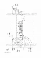 RESERVOIR A ESSENCE pour Yamaha XMAX ABS 2015