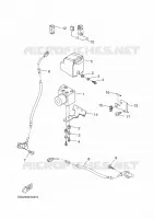 PARTIE ELECTRIQUE 3 pour Yamaha EVOLIS 2015