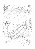 SELLE pour Yamaha EVOLIS 2015