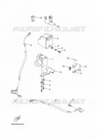 PARTIE ELECTRIQUE 3 pour Yamaha EVOLIS 2015