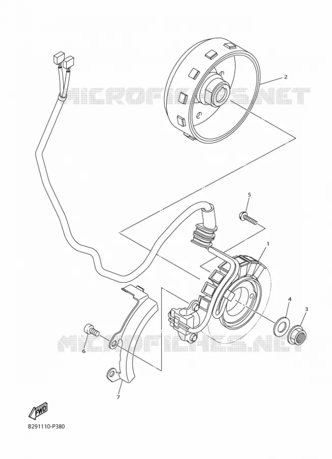 ALLUMAGE Yamaha MOTO 250 2015 WRF  WR250F
