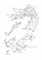 COUVERCLE LATERAL pour Yamaha XMAX 2016