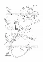 GUIDON ET CABLES pour Yamaha XMAX 2016