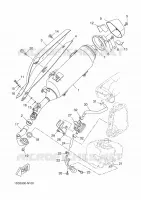 ECHAPPEMENT pour Yamaha XMAX ABS 2015