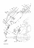 ECHAPPEMENT pour Yamaha XMAX ABS 2015