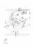 PHARE  pour Yamaha XMAX ABS 2015