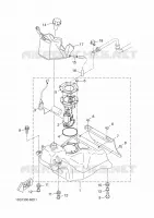 RESERVOIR A ESSENCE pour Yamaha XMAX ABS 2015