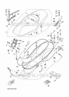 SELLE pour Yamaha XMAX ABS 2015