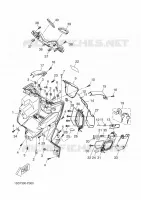 PROTEGE JAMBES pour Yamaha XMAX ABS 2015