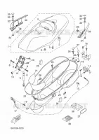 SELLE pour Yamaha XMAX ABS 2015