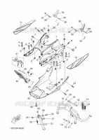 SUPPORT / REPOSE PIEDS pour Yamaha XMAX ABS 2015