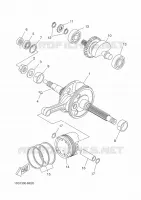 VILEBREQUIN / PISTON pour Yamaha XMAX ABS 2015
