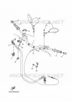 GUIDON ET CABLES pour Yamaha MT07 2014