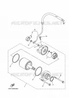 DEMARREUR pour Yamaha MT07 2014