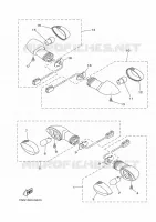 CLIGNOTANT pour Yamaha MT07 2014