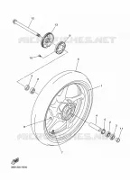 ROUE AVANT pour Yamaha XJ6 2014