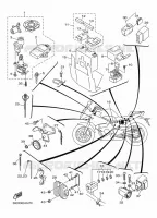 PARTIE ELECTRIQUE 2 pour Yamaha XJ6 2014