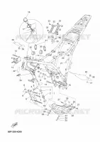 CADRE pour Yamaha XTZ TENEREABS 2015