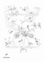 PARTIE ELECTRIQUE 2 pour Yamaha XTZ TENEREABS 2015