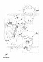 PHARE  pour Yamaha XTZ TENEREABS 2015