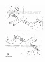 CLIGNOTANT pour Yamaha MT09 ABS RACE BLUE 2015