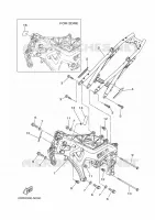 CADRE pour Yamaha MT09 ABS 2014