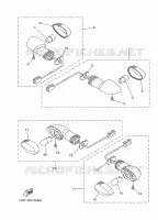 CLIGNOTANT pour Yamaha MT09 ABS 2014