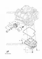 FILTRE A HUILE pour Yamaha MT09 TRACER 2015
