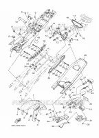 GARDE BOUE pour Yamaha MT09 TRACER 2015