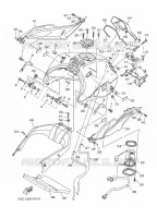 RESERVOIR A ESSENCE pour Yamaha MT09 TRACER 2015