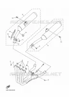 ECHAPPEMENT pour Yamaha FJR ABS 2015