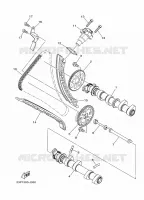 ARBRE A CAMES / CHAINE DE DISTRIBUTION pour Yamaha XTZ SUPER TENERE 2015