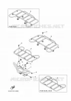 PARE CHOCS pour Yamaha GRIZZLY 2011