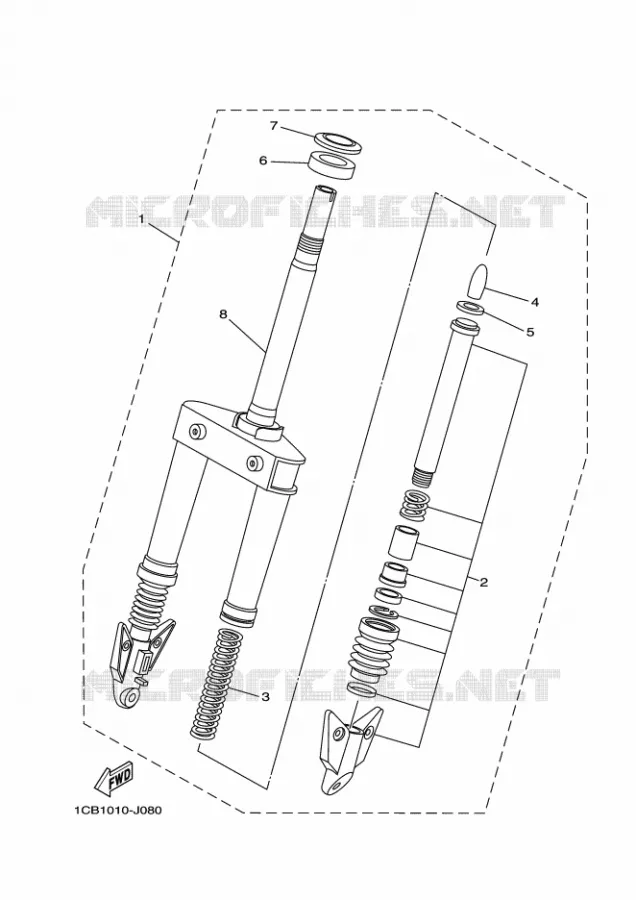FOURCHE Yamaha SCOOTER ELECTRIC 2011 ED06  EC-03