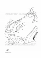 COUVERCLE LATERAL pour Yamaha XOVER 2010