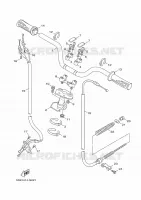 GUIDON ET CABLES pour Yamaha XOVER 2010