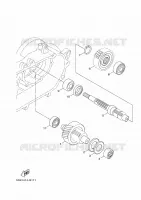 TRANSMISSION pour Yamaha XOVER 2010